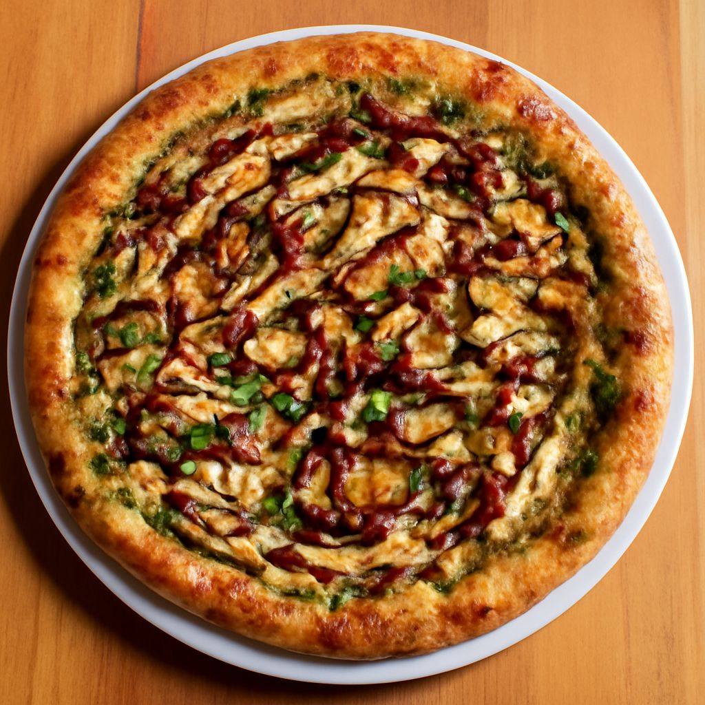 Homemade pizza topped with peppers, mushrooms, olives, and mozzarella