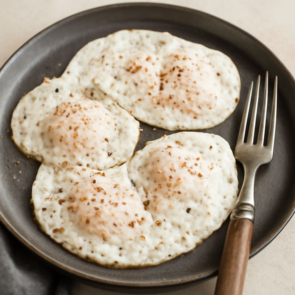 Fried egg styles with set whites and runny, jammy, and firm yolks