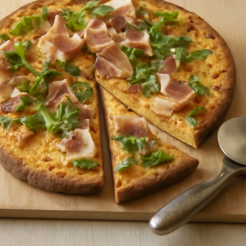 Prosciutto Arugula Pizza: Crisp Base, Fresh Finish