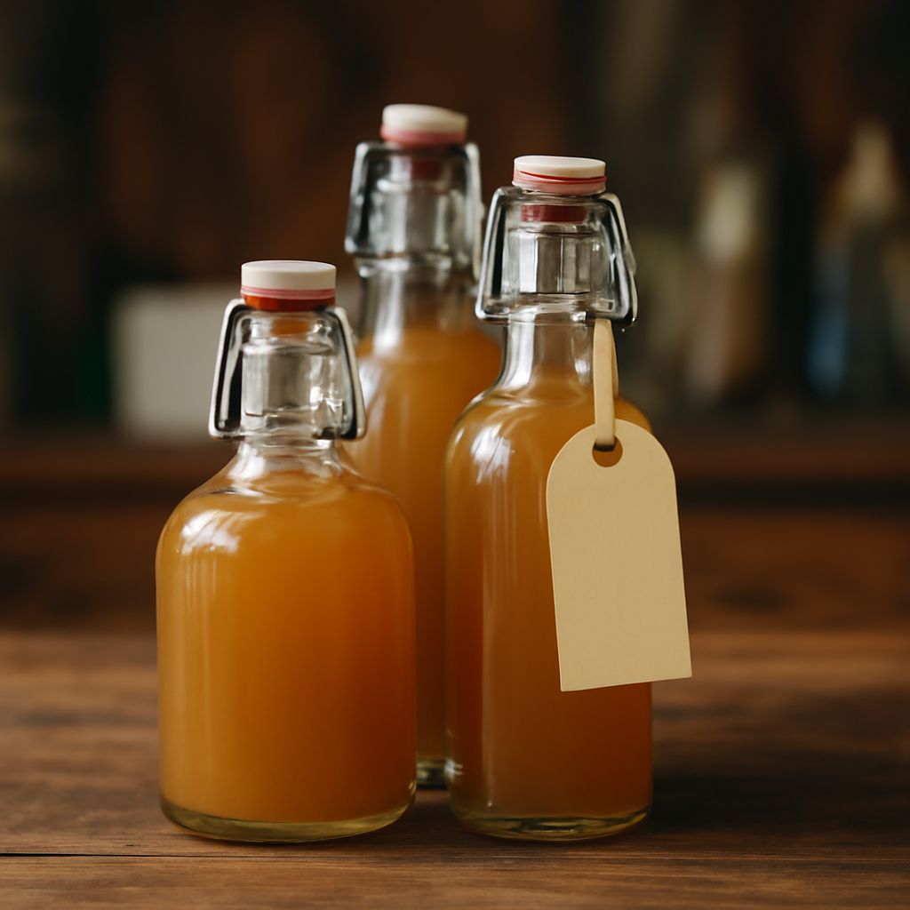 How to make vinegar from scratch in a jar with a vinegar culture