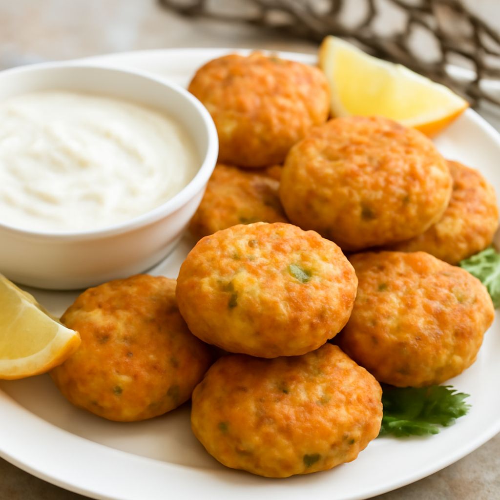 Freshly made falafel balls displayed on a plate