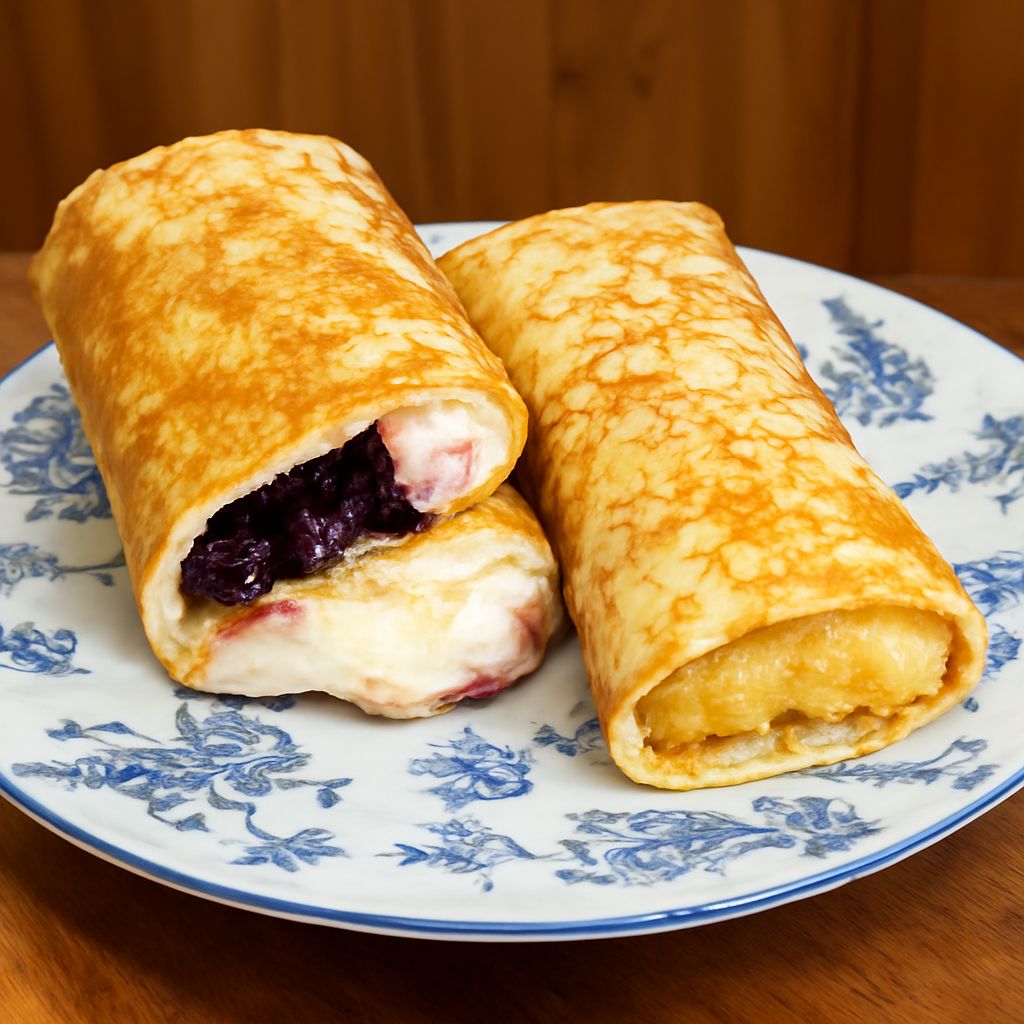 Thin Russian-style pancakes with a milk batter, pan technique, and sweet or savory serving ideas.