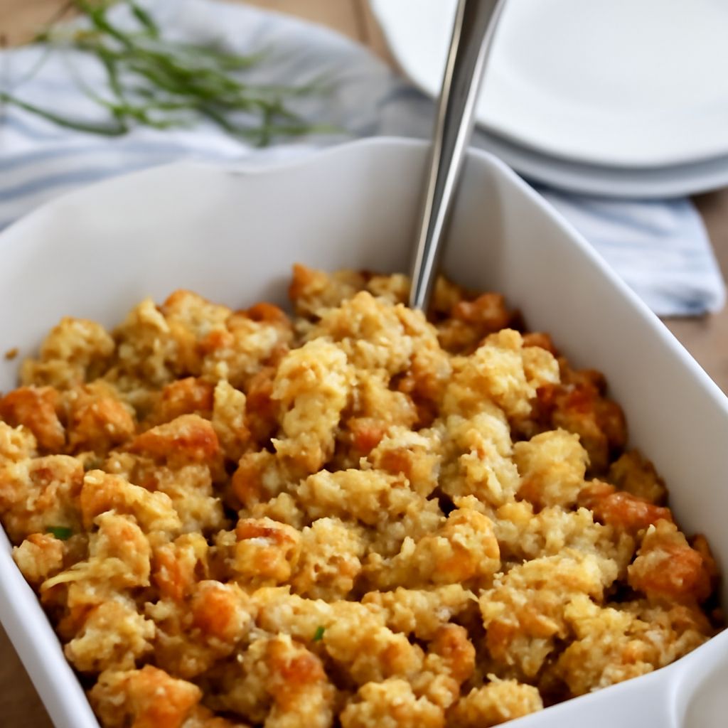 A delicious homemade stuffing recipe for Thanksgiving